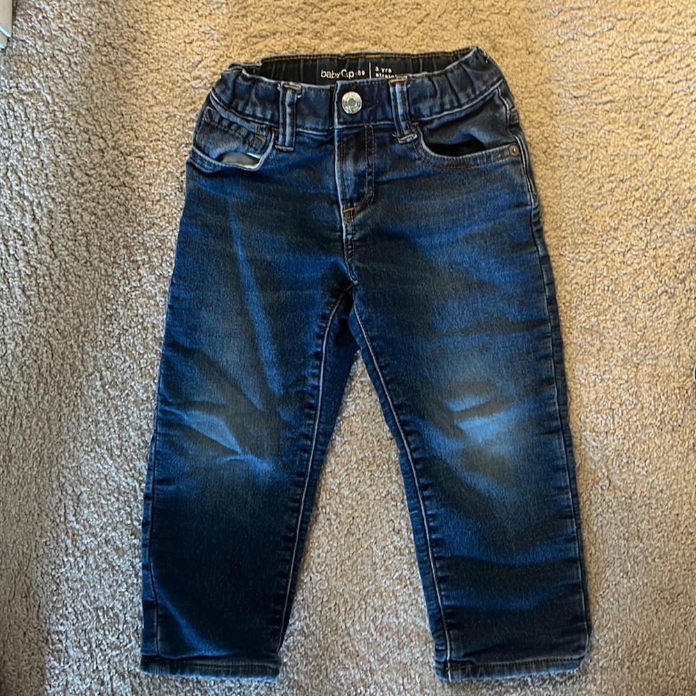 Gap Kids jersey lined jeans sz 3 yrs